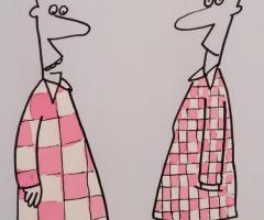 Hier ist ein Mann der eine Frau sucht